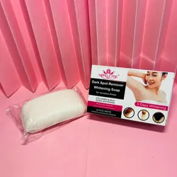 Jabón blanqueador eliminador de manchas, de Colágeno & Leche para Áreas Sensibles🫧