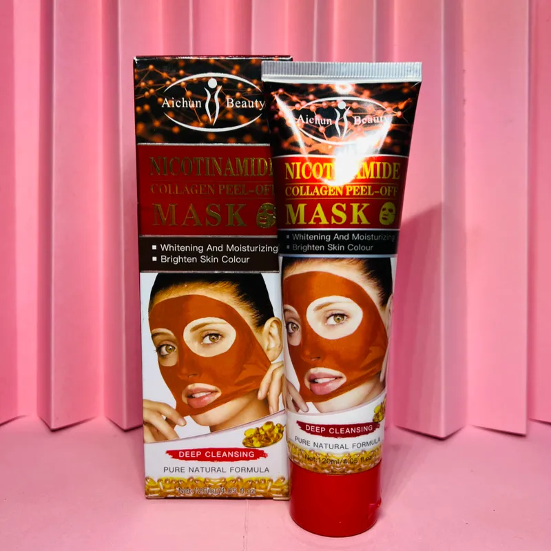 Mascarilla Peel-Off de Nicotinamida y Colágeno – Aichun Beauty 🫧