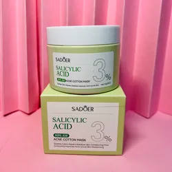 Mascarillas de algodón limpiadoras de Ácido Salicílico 3%🫧