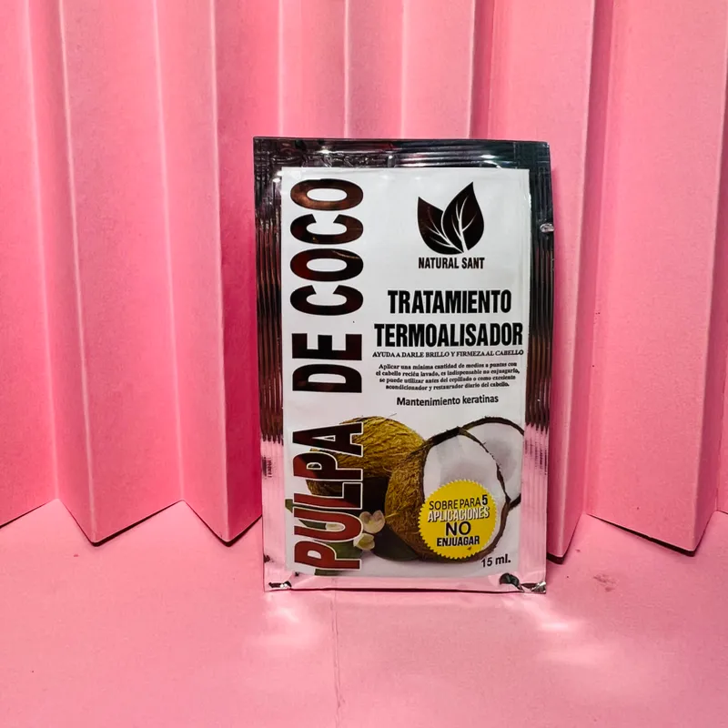 Pulpa de Coco | Tratamiento Termoalisador Natural Sant 💫
