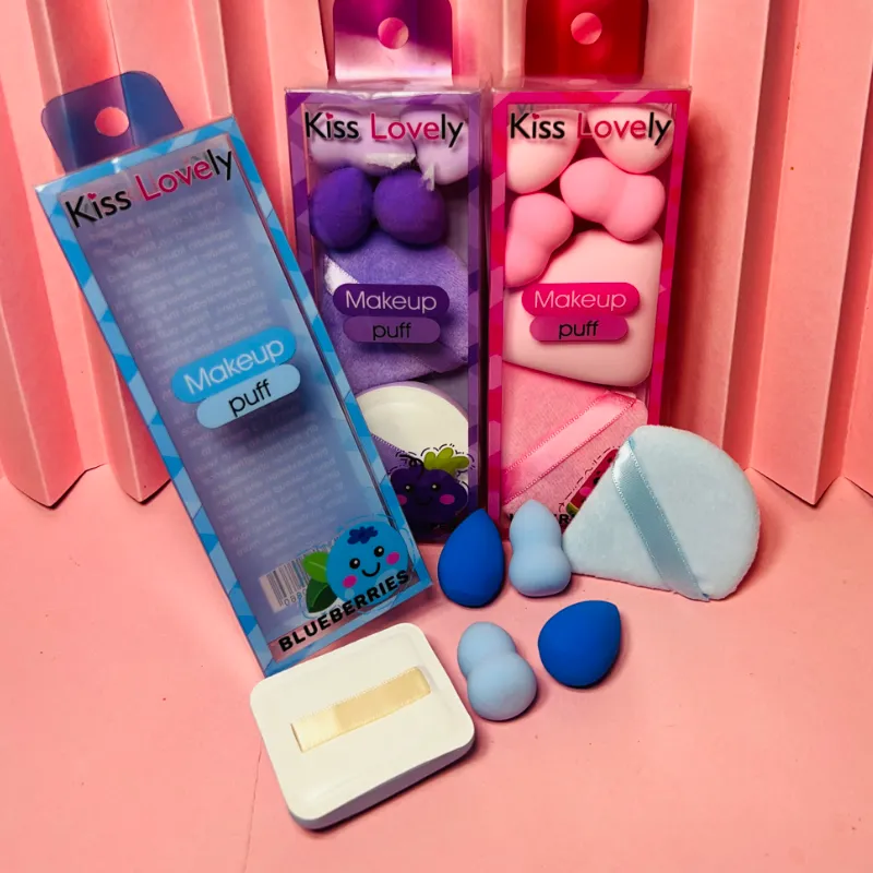 Set de esponjas y aplicadores múltiple✨