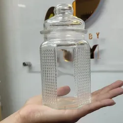 1 frasco de vidrio