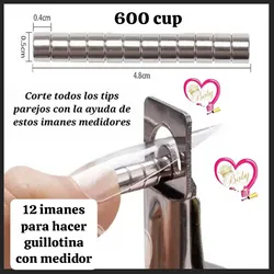 12 imanes para Guillotina