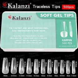 500 Tips Soft Gel Coffin