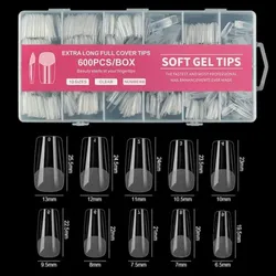 600 tips soft gel