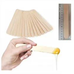 Aplicadores de madera para depilación 