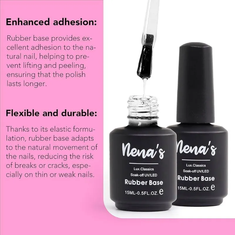 Base Rubber Nena's Transparente