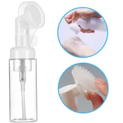 Dispensador de espuma con cepillo facial 