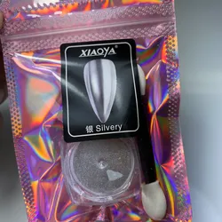 Efecto espejo plateado 