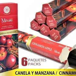 Inciensos de canela y manzana 