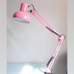 Lámpara campana grande Rosada