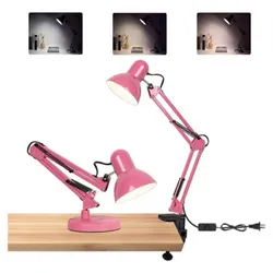 Lámpara campana mediana con base y presilla