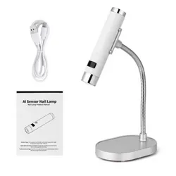 Lámpara con IA de precurado recargable con sensor de movimiento