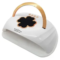 Lámpara para 2 manos (248 W) Blanca y dorada