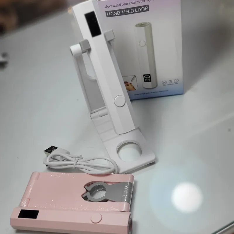 Lámpara recargable de pre-curado