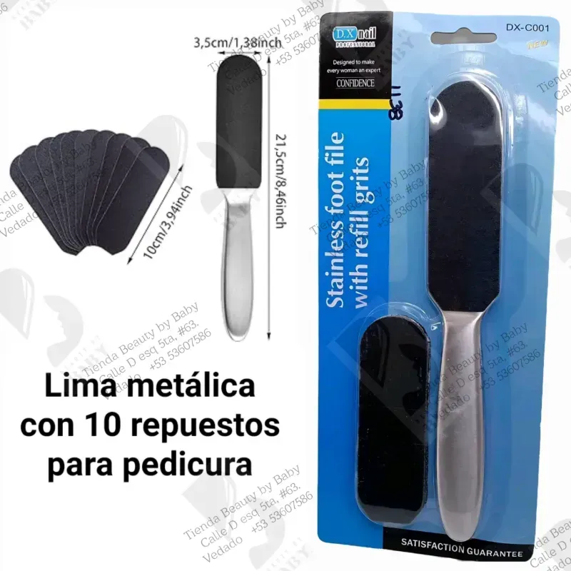 Lima metálica cn 10 repuestos