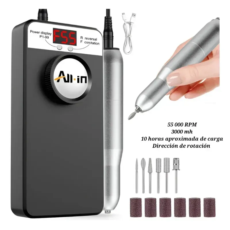 Máquina Recargable 55000 RPM