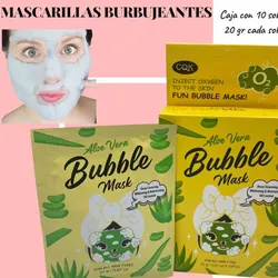 Mascarilla burbujeante de Aloe Vera