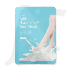 Mascarilla para pies con leche Kormesic y niacinamida