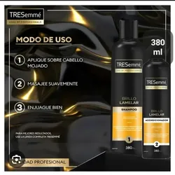 Pareja de champú y acondicionador (380ml)