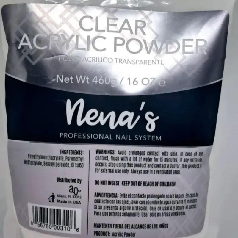 Polvo clear por onzas 