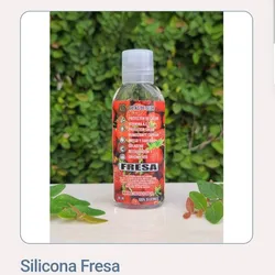 Silicona para el cabello de fresa