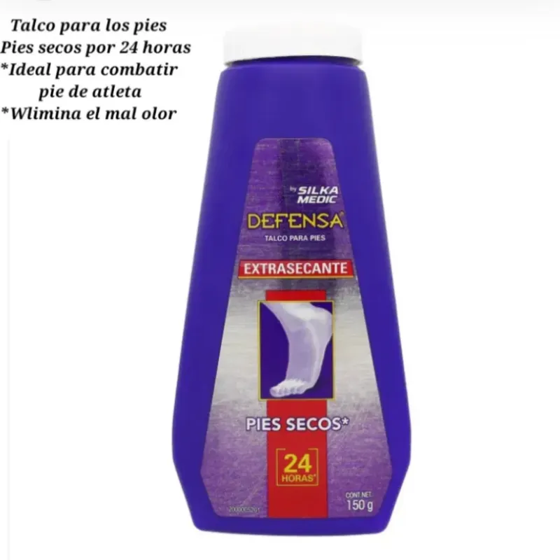 Talco desodorante con aroma para los pies 