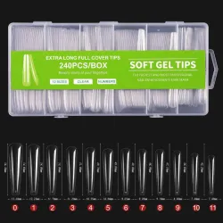 240 tips Soft Gel Extra Largo 
