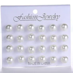 Aretes de Perlitas (precio por unidad)