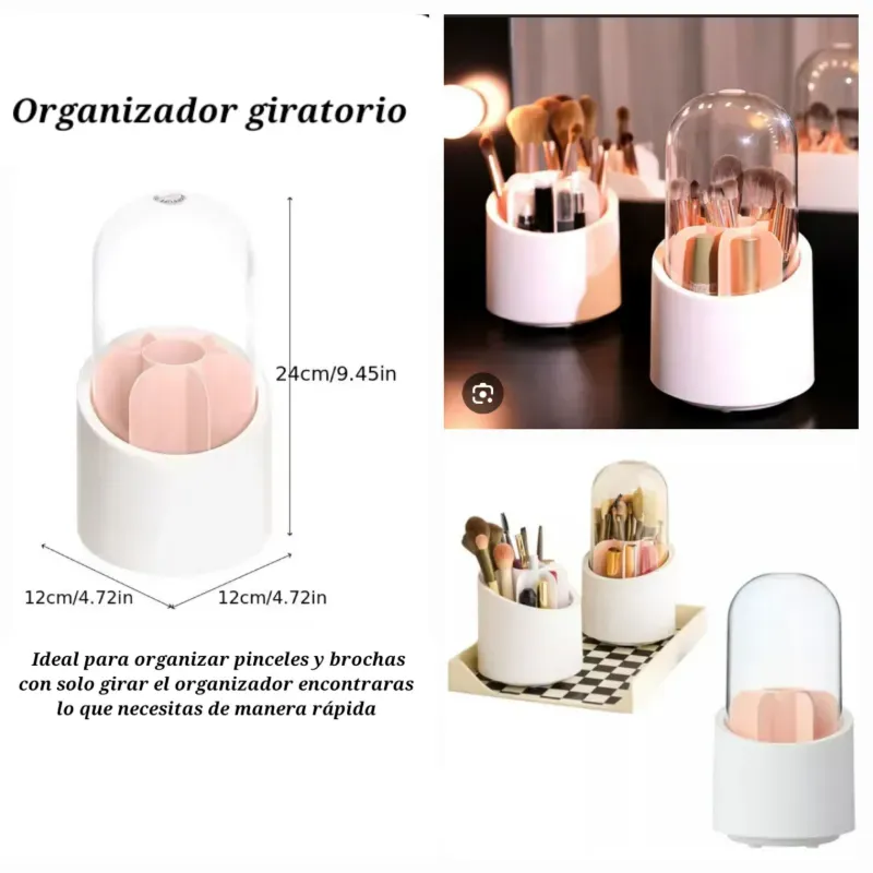 Organizador giratorio