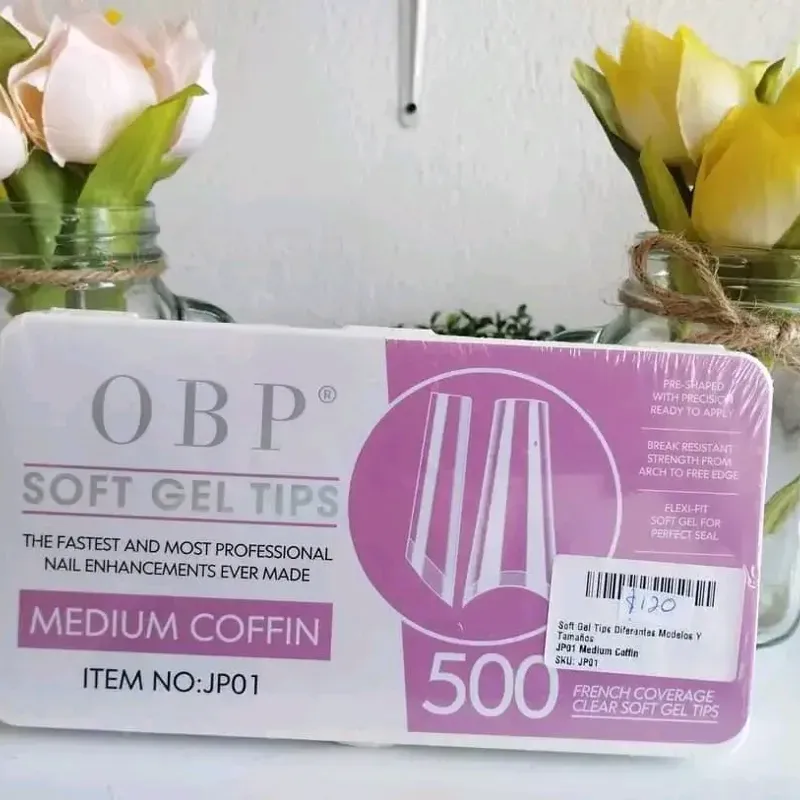 500 Tips coffin Soft Gel