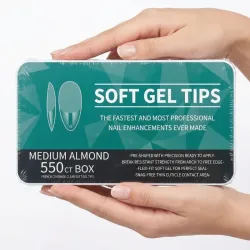 550 Tips soft gel Almond