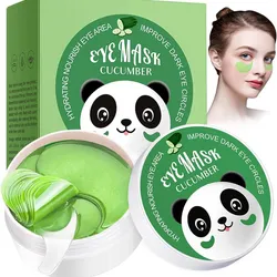 60 Parches para las ojeras con extracto de pepino