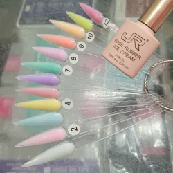 Base rubber JR 10ml (colores pasteles)