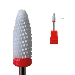 Broca de cerámica banda roja