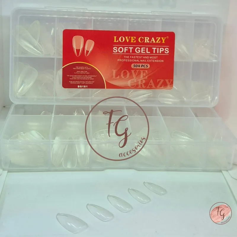 Caja de 504 tips sof gel