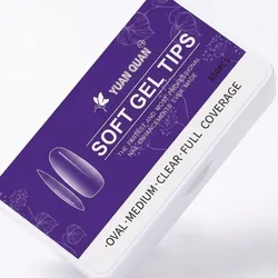 Caja de 550 tips soft gel