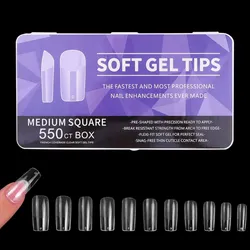 Caja de 550 tips soft gel