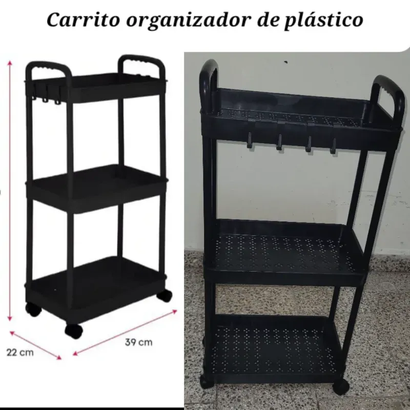 Carrito auxiliar con rueditas