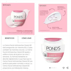 Crema Aclarante POND'S