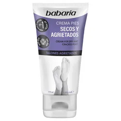 Crema para pies secos y agrietados