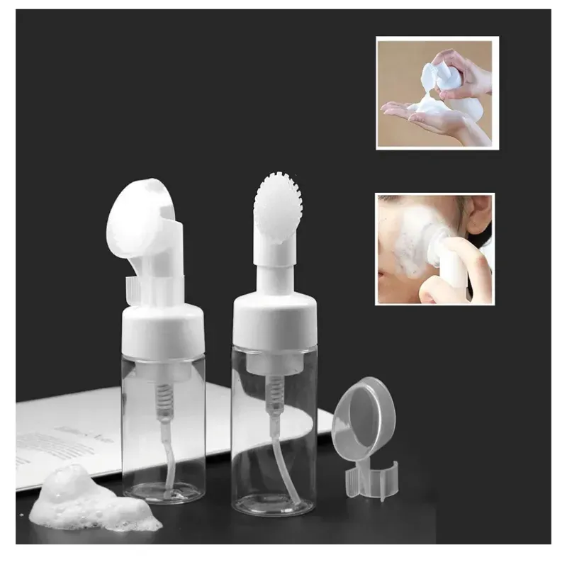 Dispensador de espuma con cepillo