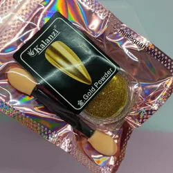 Efecto espejo dorado