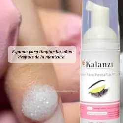 Espuma limpiadora