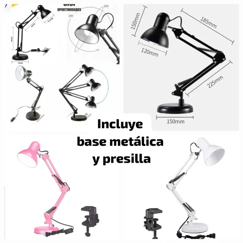 Lámpara Campana de mesa (de las medianas)