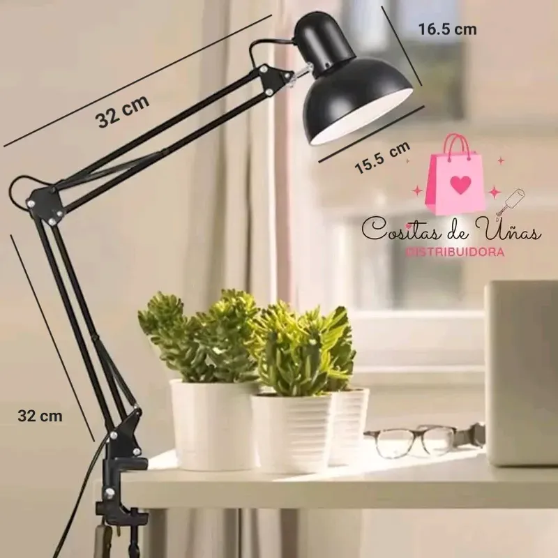 Lámpara campana de mesa (es de las grandes)
