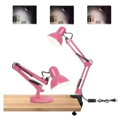 Lámpara campana mediana con base y presilla