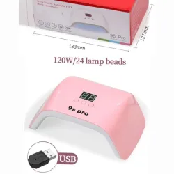 Lámpara con puerto USB 120 W