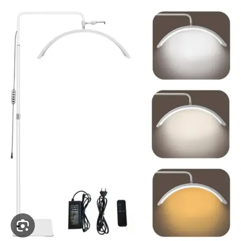 Lámpara media luna (blanca)