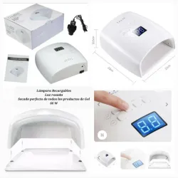 Lámpara recargable 66w